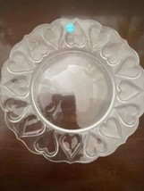 TIFFANY &amp; CO Crystal Hearts Salad Dessert Appetizer Plate  8.5&quot; Germany ... - £39.16 GBP