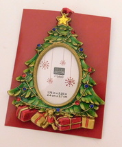 Jeweled Christmas Tree Photo Ornament by Studio Decor from Michaels Craf... - £7.79 GBP