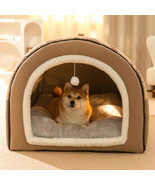 Winter Warm Dog Kennel – Washable Bed &amp; Mat for Medium and Large Dogs - $65.81 CAD+