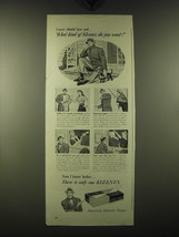 1947 Kleenex Tissues Ad - I never should have said.. What kind of Kleenex - £14.27 GBP