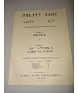 Vintage Sheet Music-1916-Pretty Baby-In E Flat-Jackson-VanAlstyne-Guitar... - $46.85 CAD