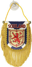 Scotland (Lion and St. Andrews) Window Hanging Flag (Shield) - £7.19 GBP