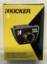 NEW Kicker 43CXARC CXARC Car Audio Amplifier Remote Bass Control Black - £34.74 GBP