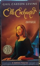 &quot;ELLA ENCHANTED&quot; by Gail Carson Levine Cassette Audiobook Fiction Young ... - £11.79 GBP