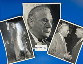 WI Governor Julius P Heil Lot of 3 Original Photos 1938 Keynote Republican Press - £35.52 GBP