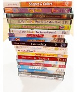 Lot of 19 Walt Disney Pixar DVD Movie Animated Cartoon Family Kids - £34.37 GBP