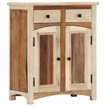  Side Cabinet 23.6"x11.8"x29.5" Solid Reclaimed Wood - $427.39 CAD