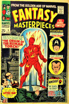 Fantasy Masterpieces# 9 Jun 1967 (8.0 Vf)Reprints 1st Human Torch Mc# 1 1939 Key - £46.91 GBP