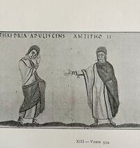 Phormio Of Terence Vatican Miniatures Print 1894 Victorian Verse 534 DWFF12 - $14.01 CAD