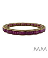23.40ct Ruby Bracelet 18K Yellow Gold 28.8 Grams - €13.820,10 EUR