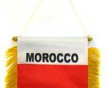 K&#39;s Novelties Morocco Mini Flag 4&quot;x6&quot; Window Banner w/Suction Cup - $2.88