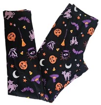 Way to Celebrate Halloween Pumpkin Ghost &amp; Gobbling Leggings – XL (14-16) - £6.40 GBP