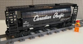 Custom Train Covered Hopper Canadian Pacific Black PLEASE READ ITEM DESC... - £128.10 GBP