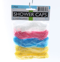 5 Piece Shower and Hair Care Caps Set - £2.72 GBP