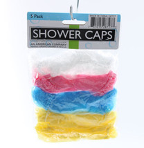 5 Piece Shower and Hair Care Caps Set - $3.47