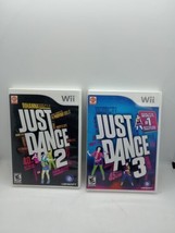 Just Dance Wii Game Lot of 2 Just Dance 2 and 3✨ - £11.62 GBP