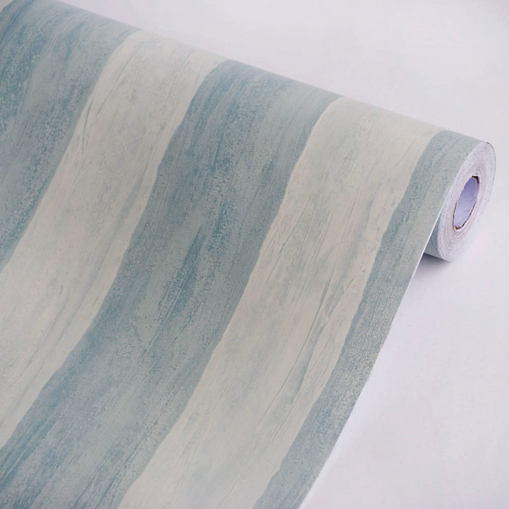 Light Blue Stripe - Self-Adhesive Wallpaper Home Decor(Roll)
