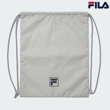 FILA Gym Sack Shoes Bag Training Sports Sneakers Sack Mini Bag Silver NWT - $23.08