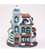 Vintage Victorian Hotel Christmas Village Collection Snow Cap Chimney Ho... - €14,89 EUR