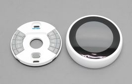 Google Nest 3rd Gen T3017US Learning Thermostat - White full set image 2