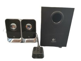 Logitech LS-21 Computer Speakers. They can be used for phones as well.  - £25.25 GBP