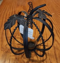 Better Homes &amp; Gardens Metal Pumpkin Harvest Tea Light Votive Candle Holder - £7.15 GBP