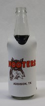 Hooters Bottle Koozie in White &quot;A Delightfully Double Decade&quot; Addison, T... - £7.87 GBP