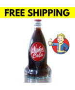 Nuka Cola FALLOUT Glass Bottle with 20 Bottle Caps - $113.52