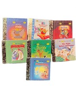Miniature Little Golden Books Lot of 7 Books Disney &amp; Others - £26.39 GBP