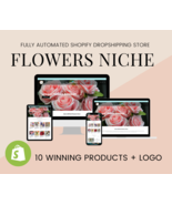  FLOWER NICHE Fully Automated Dropshipping Store Website + floristonline... - £70.06 GBP