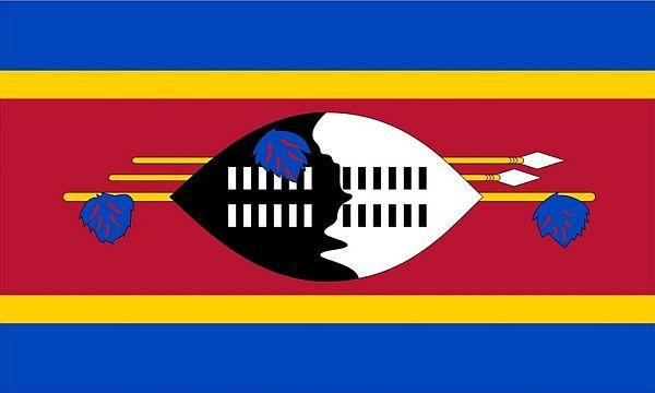Eswatini (Swaziland) Flag - 4x6 Inch - $3.99