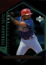 1998 Upper Deck Destination Stardom Fernando Tatis 52 Rangers - £0.79 GBP