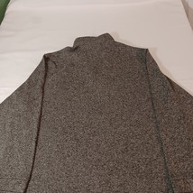Haggar in Motion Men's 1/4 Zip Long Sleeve Pullover Gray Sweatshirt Size 2X image 13