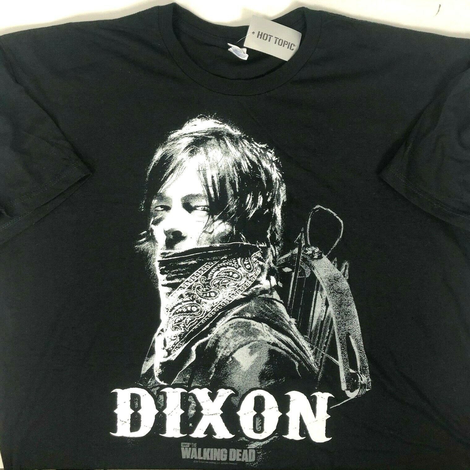 Walking Dead Daryl Dixon Crossbow XXL T-Shirt 2XL Mens AMC 2014 Nwt Zombies - $19.20