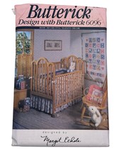 Butterick Sewing Pattern 6096 Alphabet Baby Accessories Quilt Wallhanging Decor - $9.99