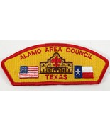 Vintage Alamo Area Council Texas Red Border Boy Scouts BSA CSP Shoulder ... - $16.49 CAD