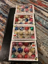Lot of 4 Packages Bright &amp; Shin Luster  Antique Ornaments Incredible Col... - $148.50