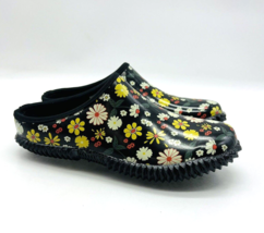 Western Chief Women Garden Waterproof Clogs / Rain Shoes - Black Multi,  US 6 - £19.24 GBP