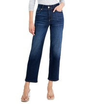 MSRP $70 Inc International Concepts Sculpting-Fit Straight-Leg Jeans Blue Size 4 - $45.54