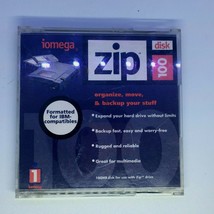 Iomega Zip 100 Disco IBM Formattato Singolo (fuori Produzione Da Produtt... - £4.66 GBP