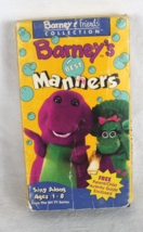 Barney &amp; Friends Collection Best Manners VHS Video Tape Lyons Sing Along... - £7.55 GBP