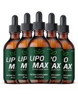 Lipo Max Liquid Supplement, All Natural Max Strength, LipoMax Drops  (5 ... - €46,09 EUR