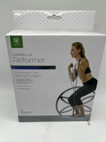 GAIAM CorePlus Reformer Trainer Dual Resistance Yoga Band Exercise Stren... - $6.99