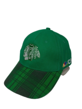 Chicago Blackhawks Green Hat Comcast Sports Net, 4 Leaf Clover - Irish, Snapback - £10.05 GBP