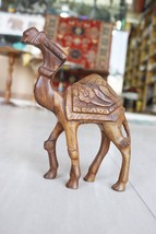 Wooden Camel Set, Figurine Camel Sculpture, Camel Statue, Camel Showpiece, Home  - £55.82 GBP