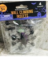 Halloween Wall Climbing Insects 4ct 3+ - $336.99 MXN