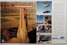 1972 Print Ad The 1973 Chevrolet Impala Castle Rock near Moab,Utah - £9.33 GBP