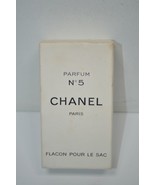 Vintage Full Parfum No 5 Chanel Flacon Pour le Sac Purse Paris Gold Dab ... - $2,888.85 MXN