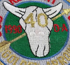 Vintage 1990 OA Order Arrow Cub Resident Golden Arrow Boy Scout BSA Camp Patch - £9.33 GBP