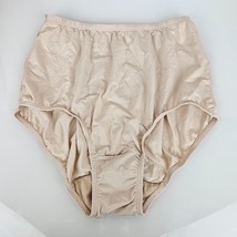Tan Taupe Granny Panties Stretchy Microfiber High Waisted Briefs 7 L - $18.97 CAD